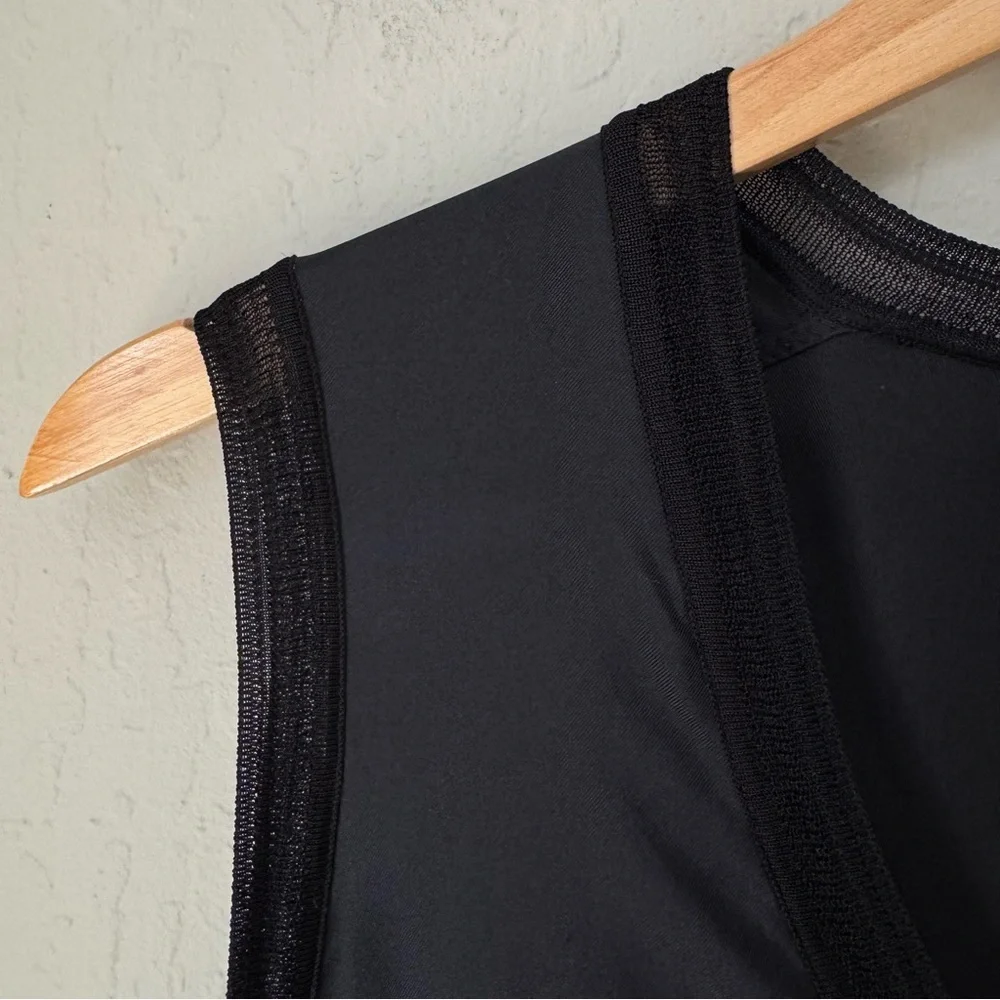 RAG & BONE Maude 100% Silk Sleeveless Black Dress V-Neck Size Small - Picture 6 of 15